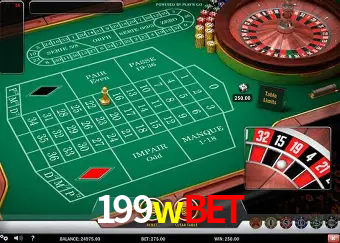 Roulette Table 199wbet